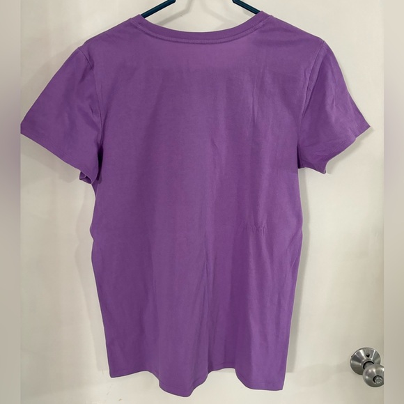 3/$12- PINK Victoria's Secret Purple Short Sleeve Tee - Picture 2 of 3